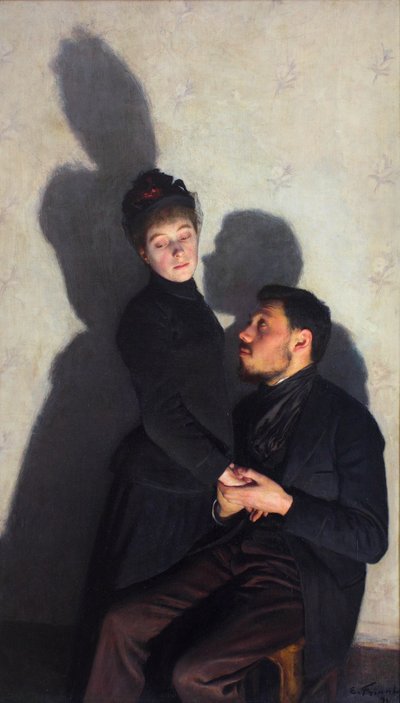 Sombras marcadas de Emile Friant